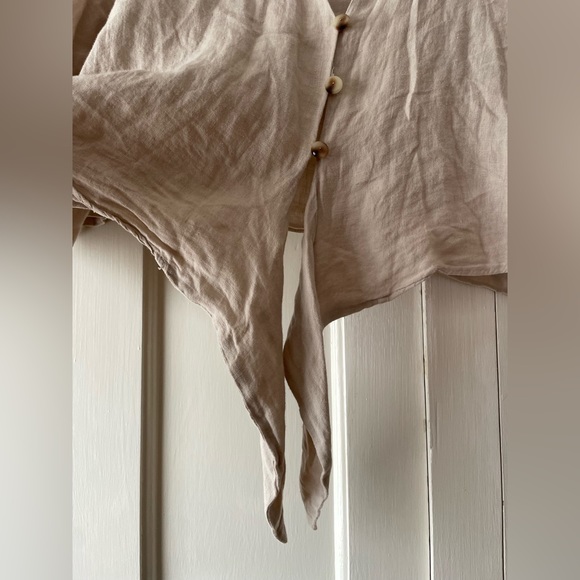 Zara linen top - Picture 3 of 8